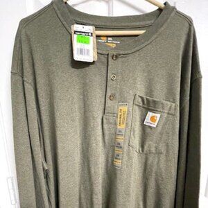 Carhartt Men's  2XL long sleeve pocket shirt